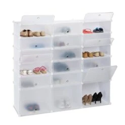 Meuble à Chaussures 18 Compartiments -Promos Meubles Boutique 93384787948445aaa5c0eb34943db357