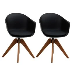 Fauteuil Pivotant DAVINA (Lot De 2) -Promos Meubles Boutique 9809cd5250a5497eafca0e1d1db02c0e