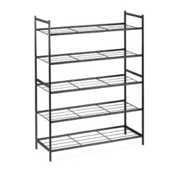 Étagère à Chaussures En Métal 5 Niveaux 27 Étagère à Chaussures En Métal 5 Niveaux -Promos Meubles Boutique 9b7590659c3e40b5a282ade5e765baf0