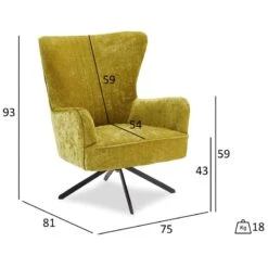Fauteuil Bob Jaune 31 Fauteuil Bob Jaune -Promos Meubles Boutique 9c5f2f13238844928fa7c16518f2c955