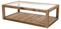 Table Basse 1 Plateau Verre