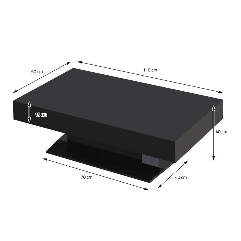 Table Basse ML-DESIGN Set 7 Table Basse ML-DESIGN Set – Image 5