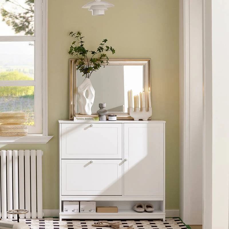 Armoire à Chaussures FSR114-W 4 Armoire à Chaussures FSR114-W – Image 2