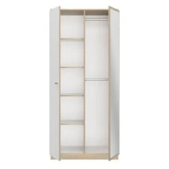Armoire 2 Portes 1 Miroir L91cm Tulle -Promos Meubles Boutique a41569b85a6a4d2d9cff443a3f34515a