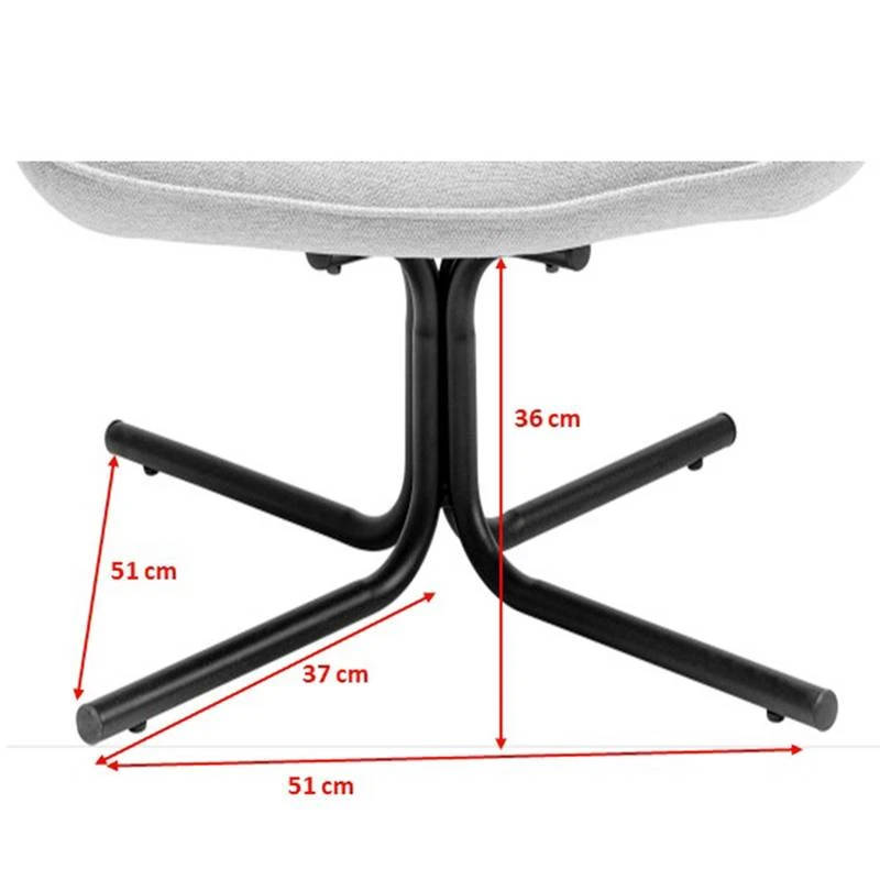 Fauteuil Pivotant Oscar Boucle 12 Fauteuil Pivotant Oscar Boucle – Image 10