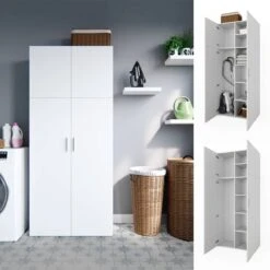 Armoire Multifonction Ingo Blanche -Promos Meubles Boutique aa2fde09373e4ee49f9c04ce45e516a1