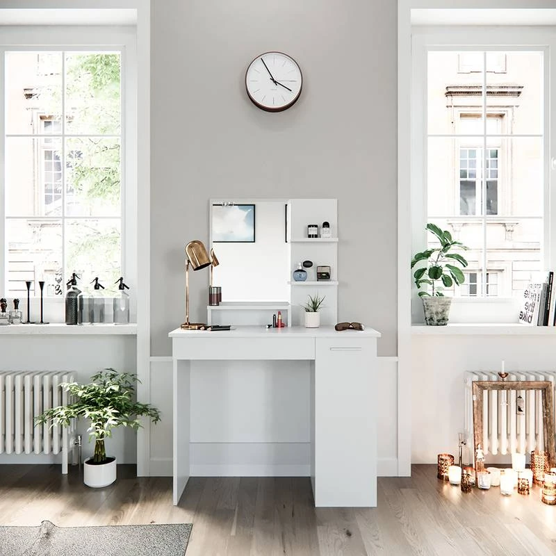 Coiffeuse Julia Blanc 4 Coiffeuse Julia Blanc – Image 2