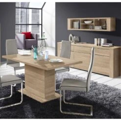 Bahut 3 Portes Aspect Chêne Clair -Promos Meubles Boutique abf83b65a1a74df18eefc6d56ee19cdb