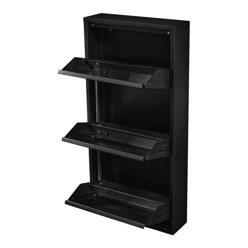 Meuble à Chaussures Sokndal à 3 Tiroirs 6 Meuble à Chaussures Sokndal à 3 Tiroirs – Image 4