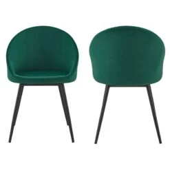 Chaises Vintage Velours (lot De 2) 19 Chaises Vintage Velours (lot De 2) -Promos Meubles Boutique af1a1bc65f0a46979243f847ab838b87