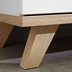 Armoire à Dossiers Neston I -Promos Meubles Boutique aktenschrank neston i eiche sanremo dekor weiss 1080254