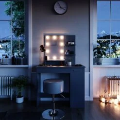 Coiffeuse Julia Avec Tabouret Et LED 30 Coiffeuse Julia Avec Tabouret Et LED -Promos Meubles Boutique b0c26e2369d2425bb8a14eb2ace97bb1