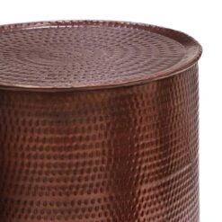 Table D'appoint Ø 40x50 Cm Cuivre -Promos Meubles Boutique b3922b569516405ea52014de2995d090