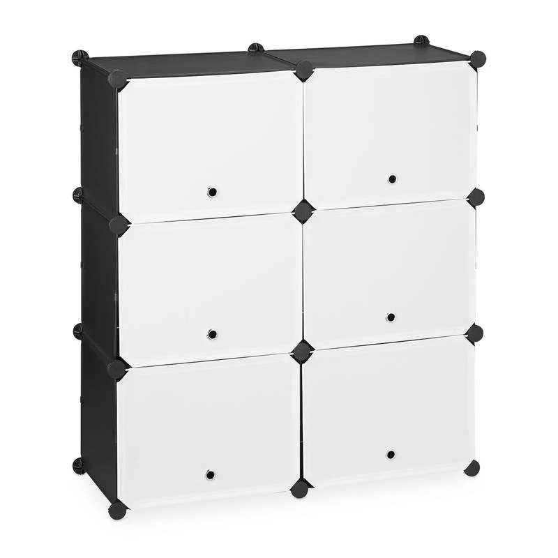 Étagère à Chaussures Blanc Et Noir 3 Étagère à Chaussures Blanc Et Noir