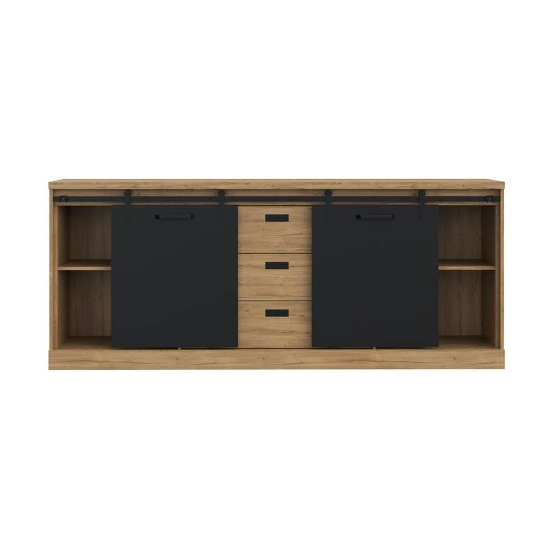 Buffet 214cm 2 Portes Coulissantes FARM 5 Buffet 214cm 2 Portes Coulissantes FARM – Image 3