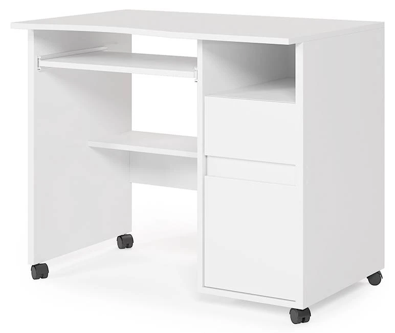 Bureau D'ordinateur Polo Blanc 3 Bureau D'ordinateur Polo Blanc