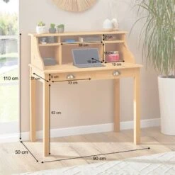 Bureau MARLENE -Promos Meubles Boutique bdbac68cf5ca441eb54fa586a0a0e405