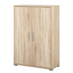 Armoire De Bureau Office Line - H 114 Cm -Promos Meubles Boutique buero schrank office line 3 ordnerhoehen eiche sonoma dekor 2917109