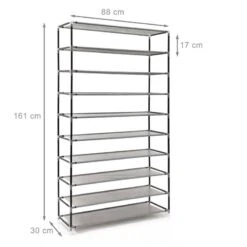 3x Meubles à Chaussures Anthracite -Promos Meubles Boutique c046e3903b7b4415bf1b2a7b6fb21c2b