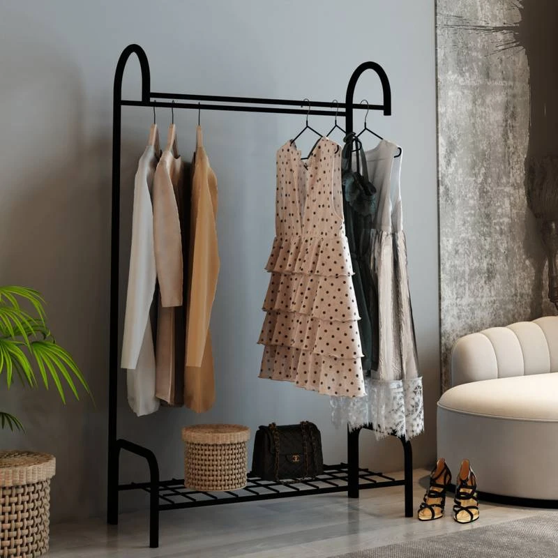 Portant à Vêtements Vallø Noir 4 Portant à Vêtements Vallø Noir – Image 2