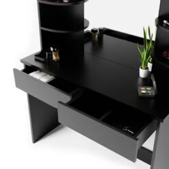 Coiffeuse Charlotte Blanc Avec Banc -Promos Meubles Boutique c894e3078c284497af1876f3f06d7cd3