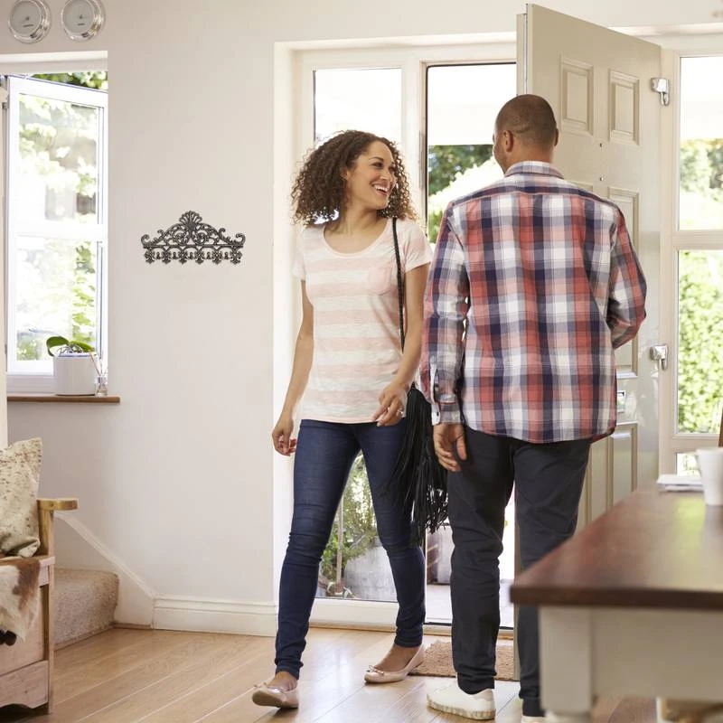 4x Portemanteaux Muraux En Fonte Argenté 21 4x Portemanteaux Muraux En Fonte Argenté – Image 19