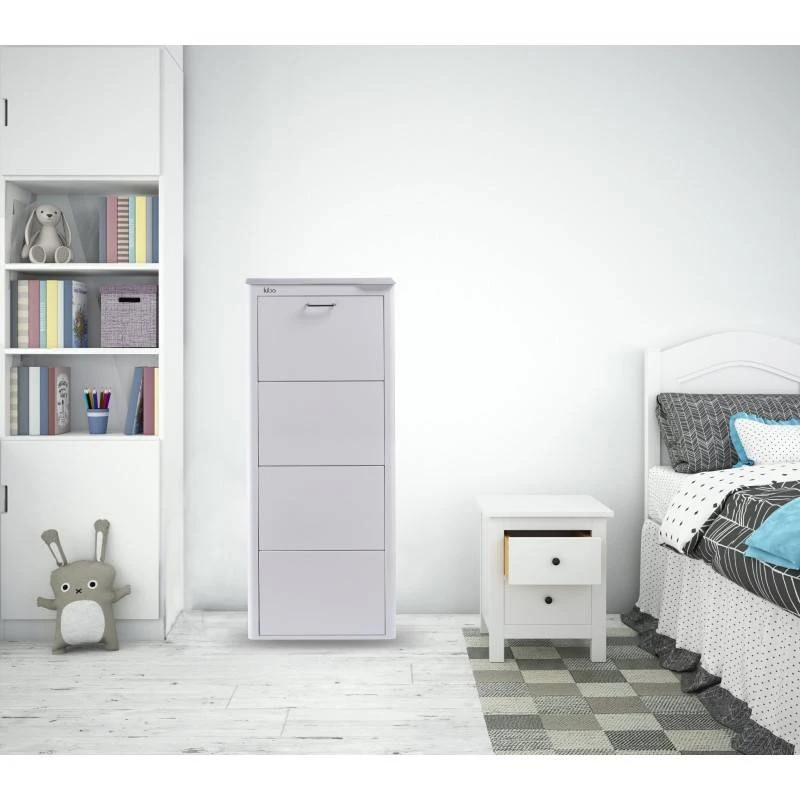 Meuble à Chaussures KIBO 4 Compartiments 19 Meuble à Chaussures KIBO 4 Compartiments – Image 17