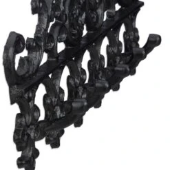 2x Porte-manteau Mural En Fonte Noir 27 2x Porte-manteau Mural En Fonte Noir -Promos Meubles Boutique cdff6a18e99744bfa33a80f704eb1ffc