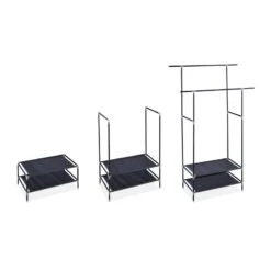 Portant à Vêtements Double En Métal -Promos Meubles Boutique cfd9c685d5894e26942ae1aba0c8e0f9