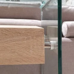 Console L125cm En Verre Trempé - ICE 9 Console L125cm En Verre Trempé - ICE -Promos Meubles Boutique d368a766c9dd442f9bccae586735718c