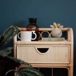 Table De Chevet En Rotin -Promos Meubles Boutique d56bece399fc47869edb341f1e80edbb