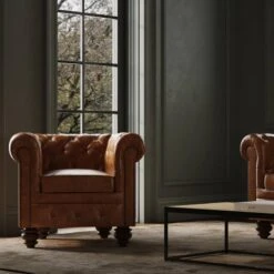 Fauteuil Chesterfield -Promos Meubles Boutique d62a611a0d524edf83b411601e95d5d7