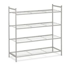 Étagère à Chaussures Empilable 4 Niveaux -Promos Meubles Boutique d6b3457756104621b8c223db62e63b6b