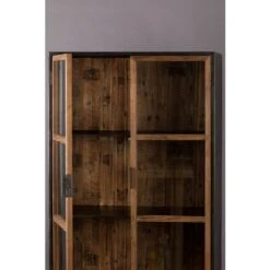 Vitrine 2 Portes En Bois Recyclé -Promos Meubles Boutique d9b6652d3a0144528aecbb8ab259a9c8