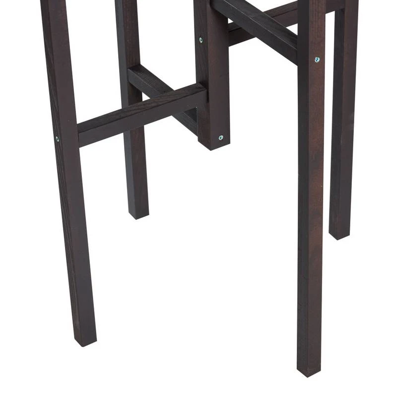 Porte-manteaux Design Bois Massif Gris 7 Porte-manteaux Design Bois Massif Gris – Image 5