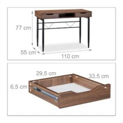 Bureau Avec Tiroirs -Promos Meubles Boutique e1e53d573efb4519a793569516ba6d02