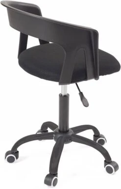 KAYELLES Chaise Bureau AYA (noir Marron) -Promos Meubles Boutique e331109bc5ab4954bf978a9847f3f7c9