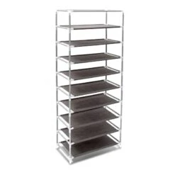 1xArmoire à Chaussures En Tissu Pliante -Promos Meubles Boutique e40fdaa6902b4f25b694588b8ec35f2e