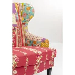 Fauteuil Wing Patchwork -Promos Meubles Boutique e60c295a521644bc85bfc1377bf4838d