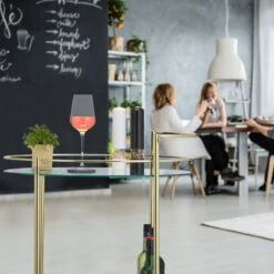 Chariot De Cuisine Ovale Avec 2 Niveaux -Promos Meubles Boutique e787e17c18464edf9ae0609648e979dc