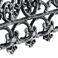 4x Portemanteaux Muraux En Fonte Argenté 27 4x Portemanteaux Muraux En Fonte Argenté -Promos Meubles Boutique e911938cdbae49d9bfaf169797b67380