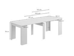 Table Extensible - L90 Cm -Promos Meubles Boutique e9aea9c794f84e4fa342561b250d2510