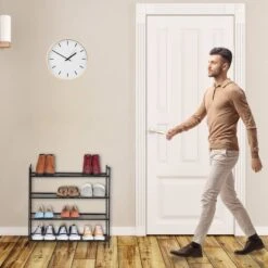 Étagère à Chaussures Empilable 4 Niveaux -Promos Meubles Boutique eb65ea8c84ed441e8c69e366a837ae6f