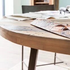 Table TAMATI Ronde 13 Table TAMATI Ronde -Promos Meubles Boutique esstisch tamati ii pinie massiv 4921464