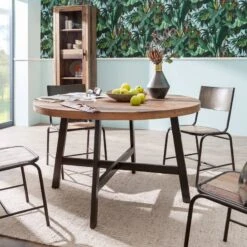 Table TAMATI Ronde 11 Table TAMATI Ronde -Promos Meubles Boutique esstisch tamati ii pinie massiv 4921488