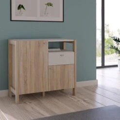 Buffet Moderne 1 Tiroir 2 Portes NORWAY -Promos Meubles Boutique f00c07577a4546aeac67830c0c97093a
