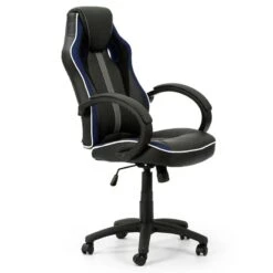 Fauteuil De Bureau Formula, Noir/Bleu