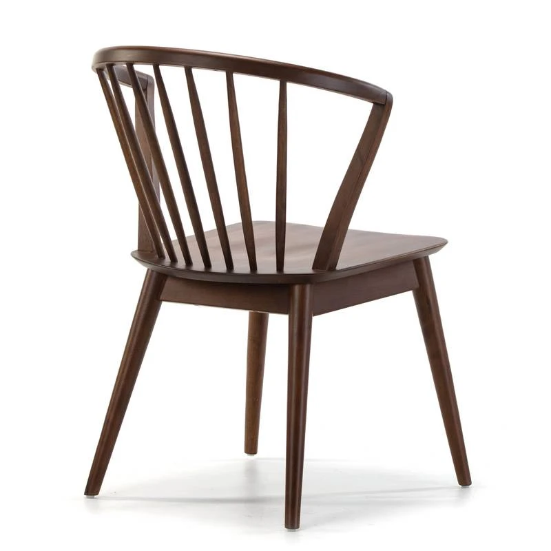 Pack 2 Chaises Mura, Couleur Noyer 6 Pack 2 Chaises Mura, Couleur Noyer – Image 4