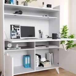 Secrétaire Berdi Blanc -Promos Meubles Boutique f724610e35e84a5d8bb933a2cde3b737