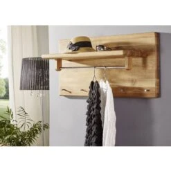 Porte-manteau Mural Anamur I -Promos Meubles Boutique garderobenpaneel anamur i wildeiche massiv 4213728